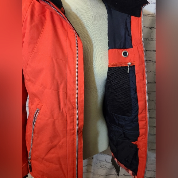 Obermeyer Teen Ski Jacket (Coral) - Picture 8 of 15